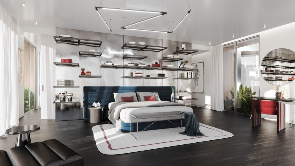 Villa K_Master Bedroom_View01